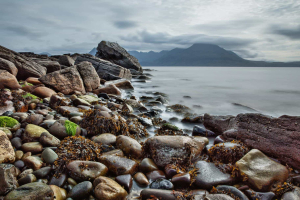 Photo of two coastlines, public domain, via Pixnio