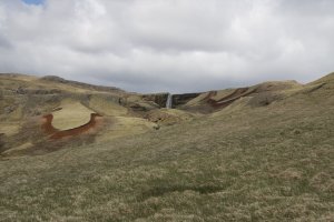Soil erosion near the Irá waterfall