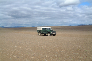 Soil erosion south of Mývatn