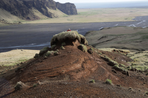 Soil erosion at Hrútafell, southern Iceland