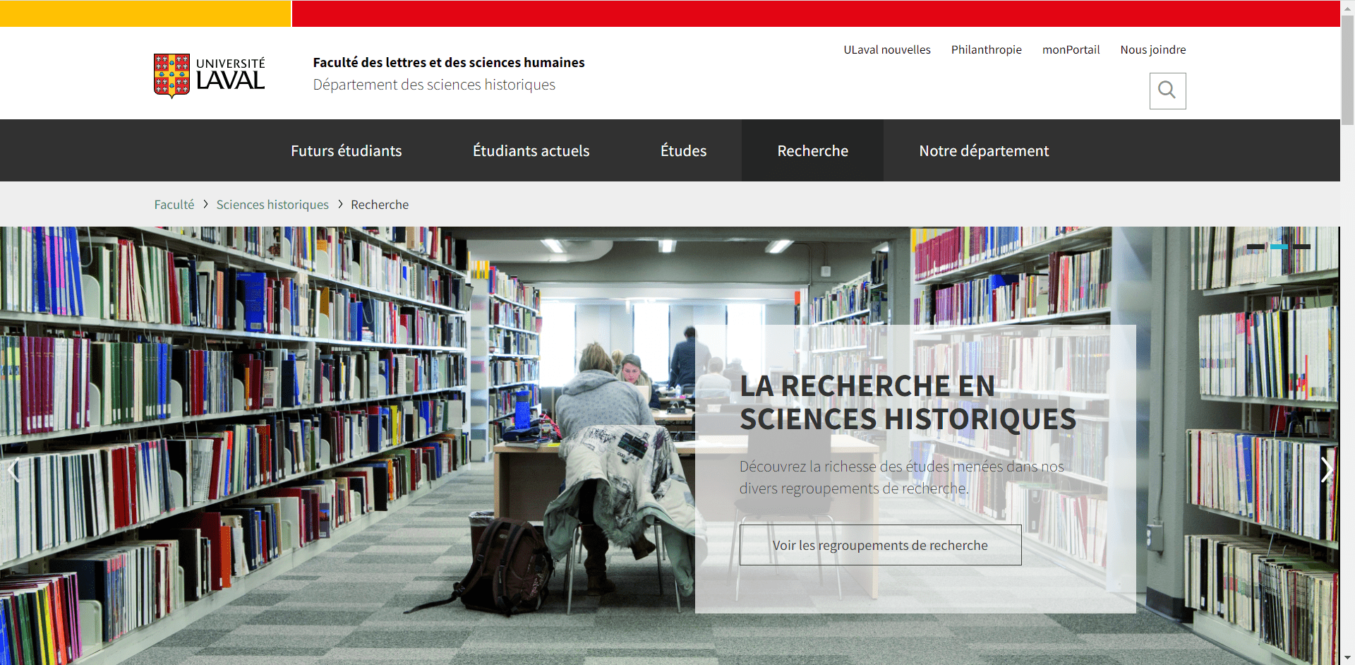 Research in the library