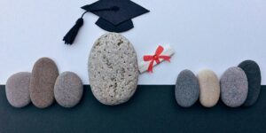 Picture of rocks graduating