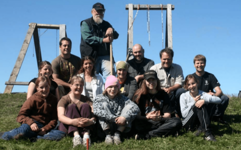 Kids' Archaeology Program group photo