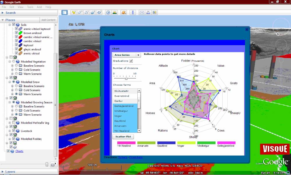 Using Google Earth for Internet GIS (2009)