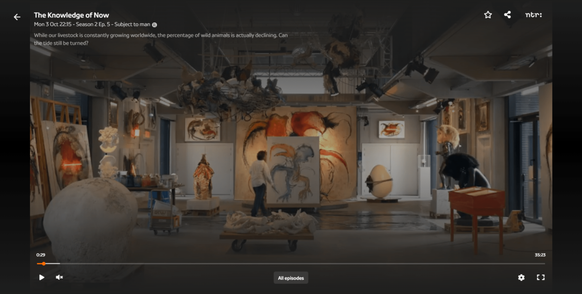 Screenshot from The Knowledge of Now