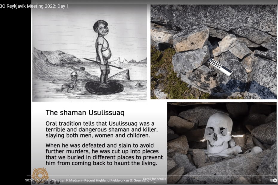 The shaman Usulissuaq, a terrible and dangerous shaman and killer.