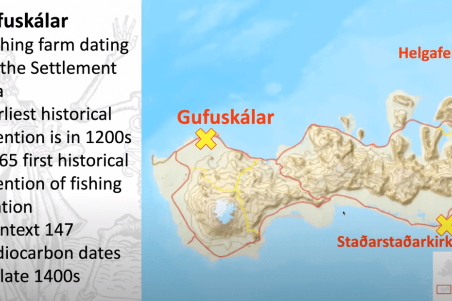 Conference slide by Frank Feeley - Provisioning a 15th century Icelandic fishing station