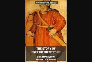 E-book cover screenshot: The Story of Grettir the Strong