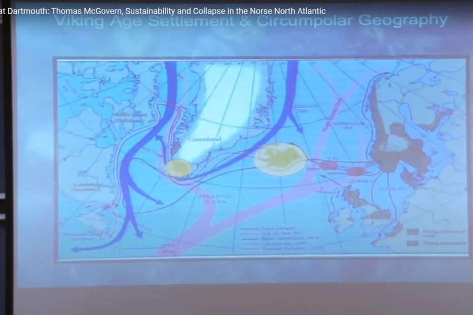 Screenshot from Tom McGovern's 2013 Stefansson Memorial Lecture
