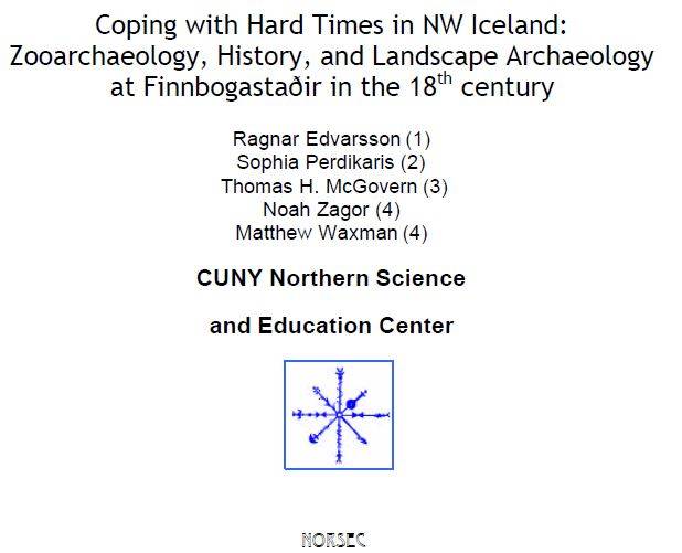 Finnbogastaðir 2004 Report