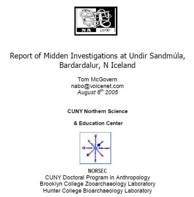 Undir Sandmula 2005 Report