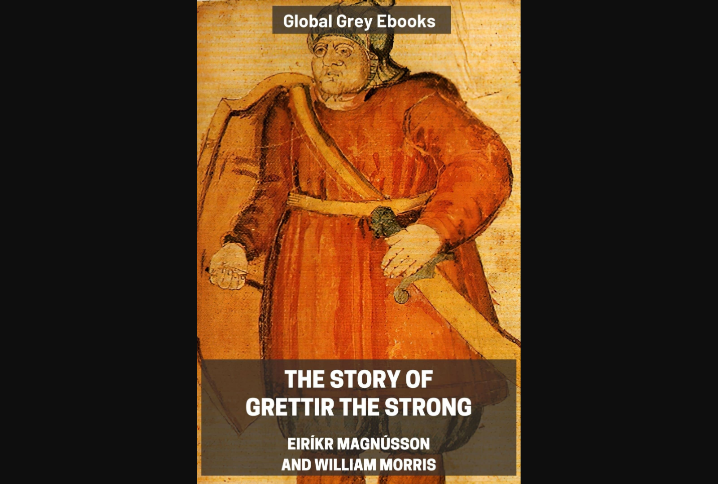 E-book cover screenshot: The Story of Grettir the Strong