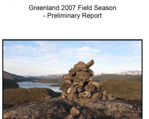 Greenland 2007 Field Season - Preliminary Report