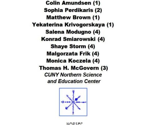 A 15th c Archaeofauna from Akurvík, an early Fishing Station in NW Iceland